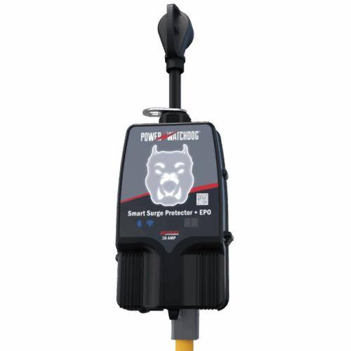 Hughes | 30 Amp Bluetooth Surge Protector | PWD30-EPOW | Auto Shutoff | Portable