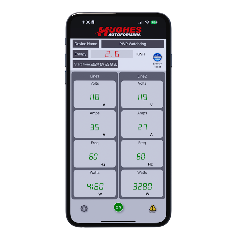 Hughes | 30 Amp Bluetooth Surge Protector | PWD30-EPOW | Auto Shutoff | Portable - Image 5