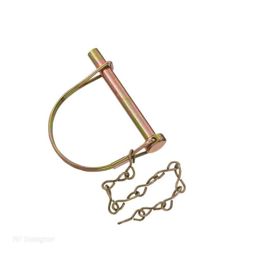 RV Designer | Coupler Lock Pin | H421 | 5/16" x 2-1/2"