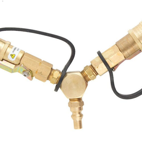 AP Products | Propane "Y" Adapter with Shut Off | ME23YP