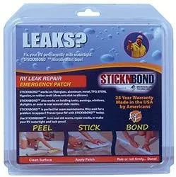 Hengs | Stick n Bond RV Roof Patch Kit | 60019 | 6" x 6"