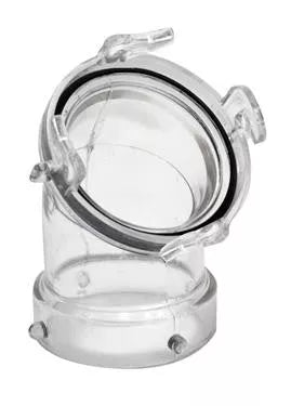 Valterra | EZ Coupler Sewer Hose 45 Degree Threaded Hose Adapter with Bayonet | T1026-1