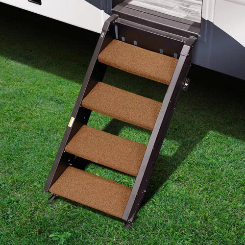 Prestofit | Step Rugs 19.5" | 4 Piece Set | 2-0531 | Buckskin Brown | Fits STP-4-27-05H & STP-212