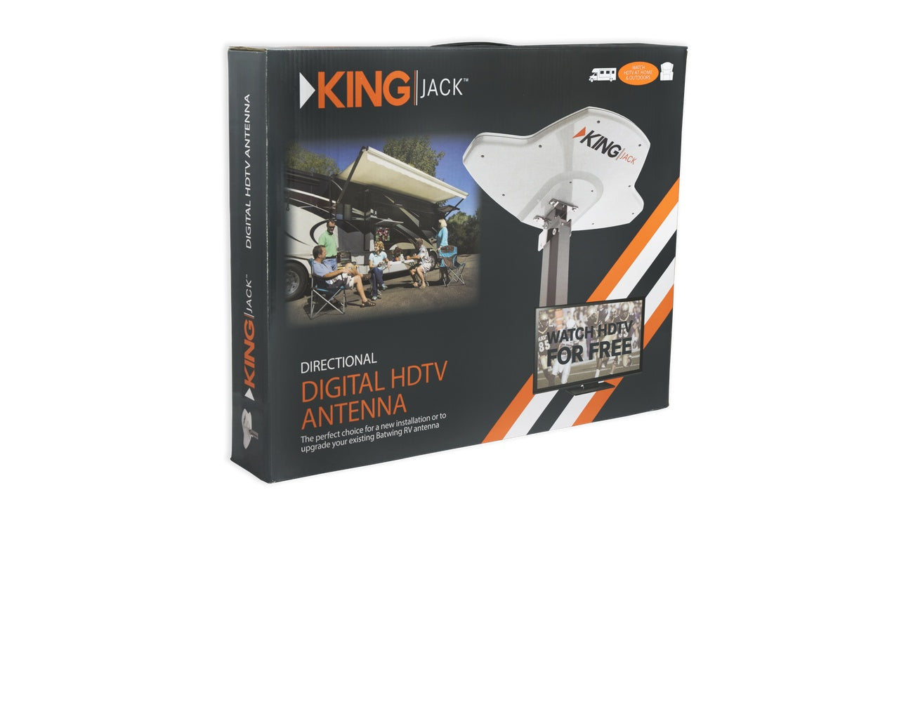 KING | Jack OTA HDTV Home/RV Mount | OA8301 | Black - Image 4