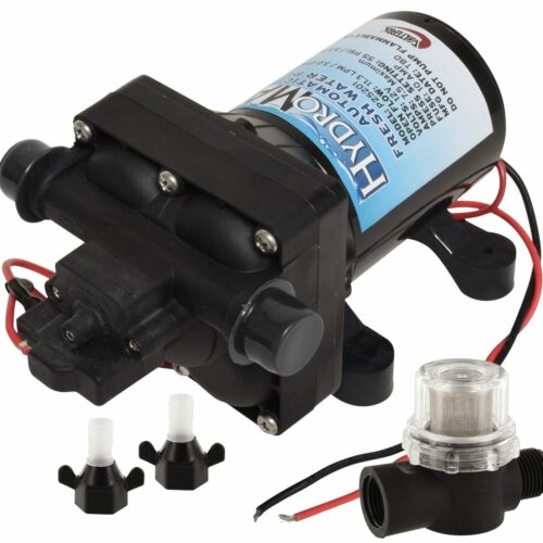 Valterra | Hydromax 12V RV Fresh Water Pump | P25201 | 12V | 3.0 GPM
