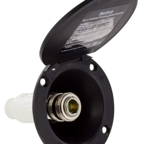 Valterra | Exterior Spray Port | PF147006 | Black