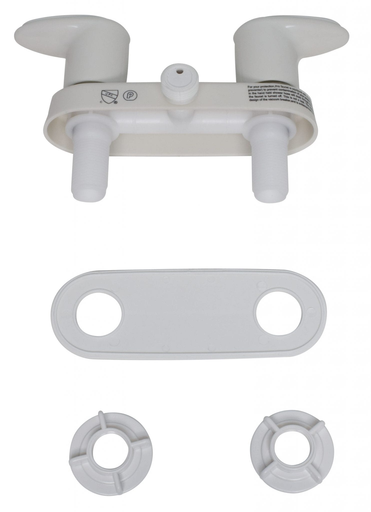 Valterra | Catalina 4" Shower Valve RV Shower Fixture | PF223241 | Nickle - Image 2