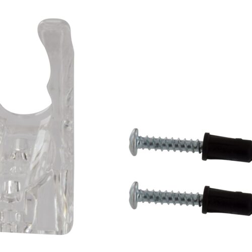 Valterra | Handheld Shower Wall Bracket | PF276009 | Clear | Three Position