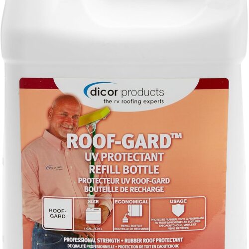 Dicor | Roof-Gard Rubber Roof Protectant | RP-RG-1GL | 1 Gallon