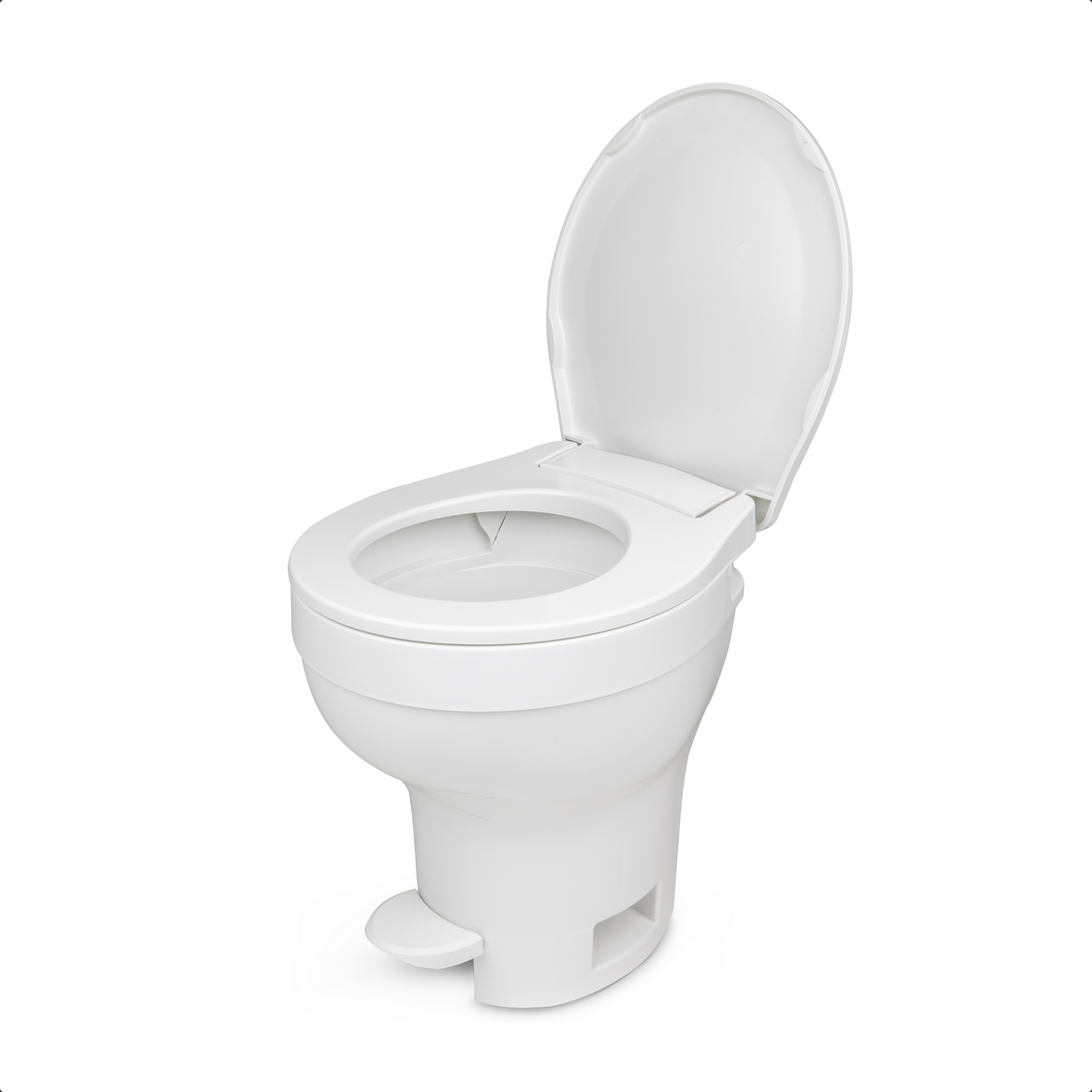 Thetford | Aqua-Magic VI Low RV Toilet with Foot Flush | 31833 | White - Image 2