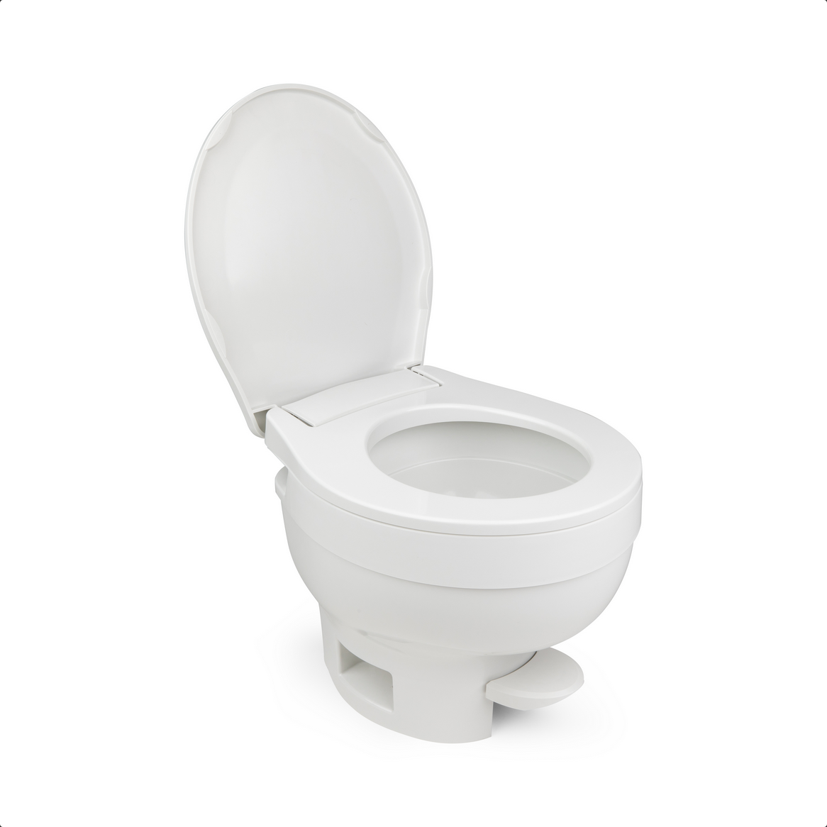 Thetford | Aqua-Magic VI Low RV Toilet with Foot Flush | 31833 | White - Image 4