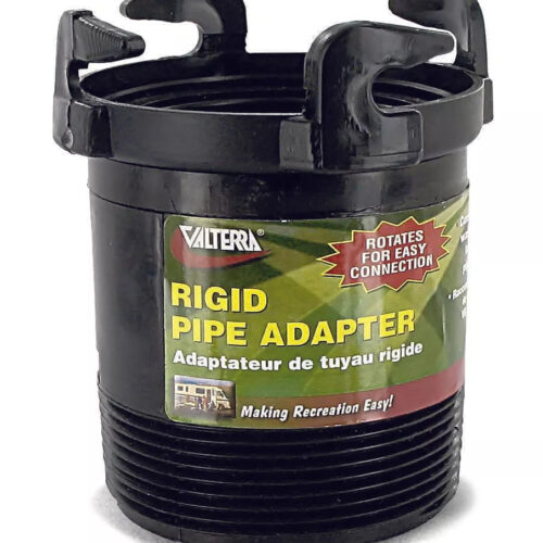 Valterra | Rotating Pipe Adapter | T1027 |  3″ Male Thread x Bayonet Hooks