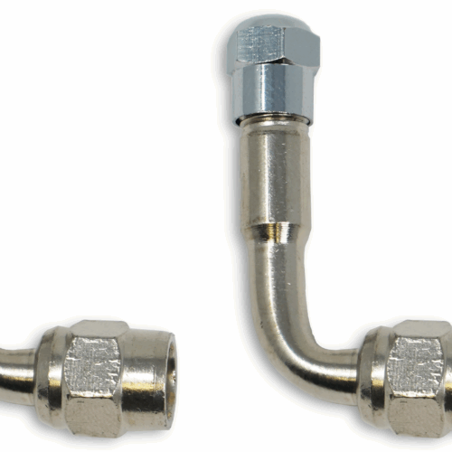 TireMinder | 90 Degree Angled Valve Extender | TM22304VP | 2 Pack