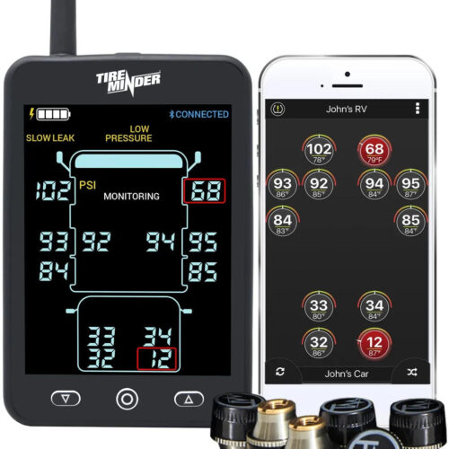 Valterra | TireMinder A1AS RV TPMS | TM22130 | with 6 Transmitters