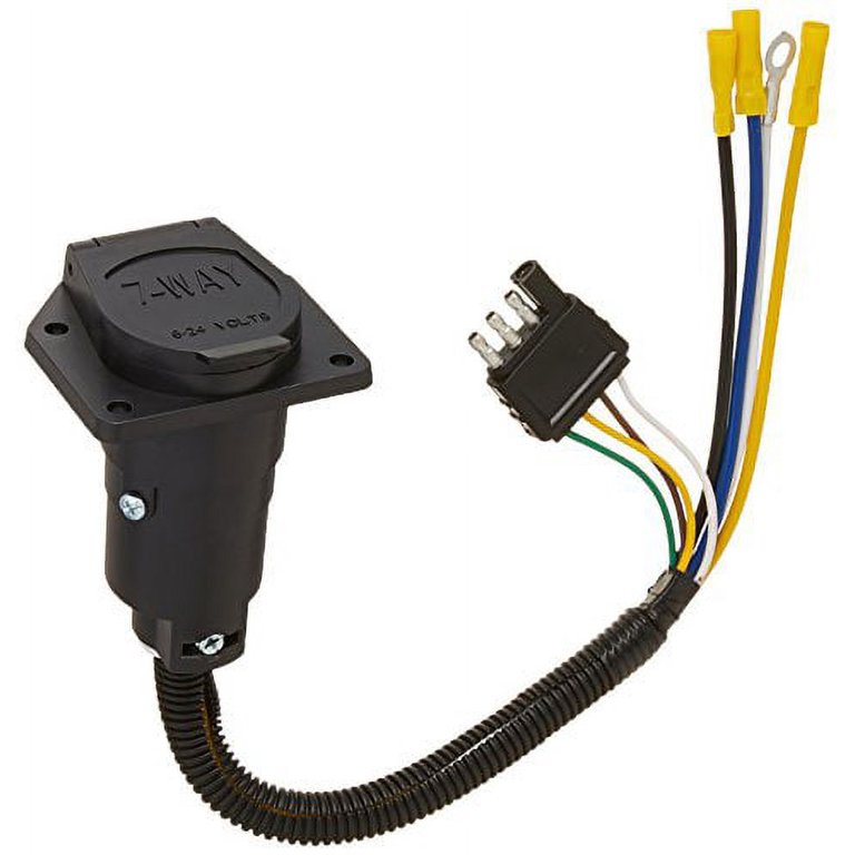 Valterra | 7-Way to 4-Way Pre-Wire Harness | A10-7084VP | 12" - Image 2