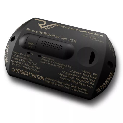 RV Safe | LP Only Alarm | 2 Wire | RVLP-2B | Black