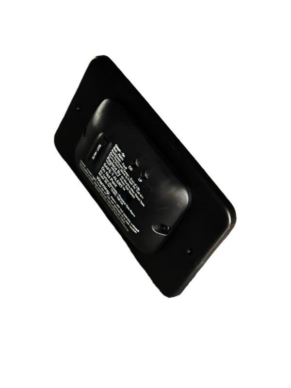 MTI Industries | Dual LP/CO Alarm 85 Series | 85-741-BL-TR | With Trim Ring | Black - Image 3