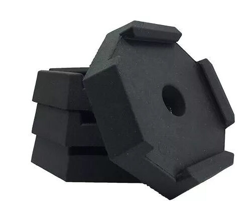 SnapPad | BF 7 4-Pack for 7" Square Jack Pads | 9" Diameter | BF7SP4
