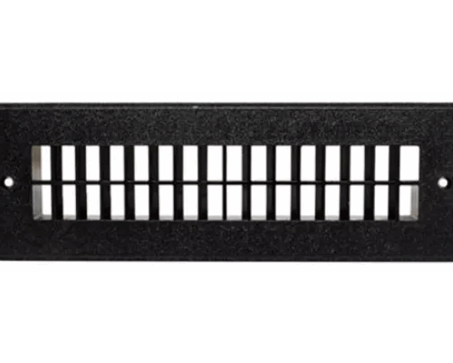 Valterra | Floor Register - 2-1/4" X 10" | 2 Hole | A10-3366VP | Black