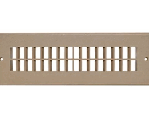 Valterra | Floor Register - 2-1/4" X 10" | 2 Hole | A10-3365VP | Light Beige