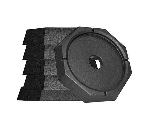 SnapPad | Grand Lux 6-Pack four 10" & Two 12" EQ Octagon Jack Pads | EQLXSP6