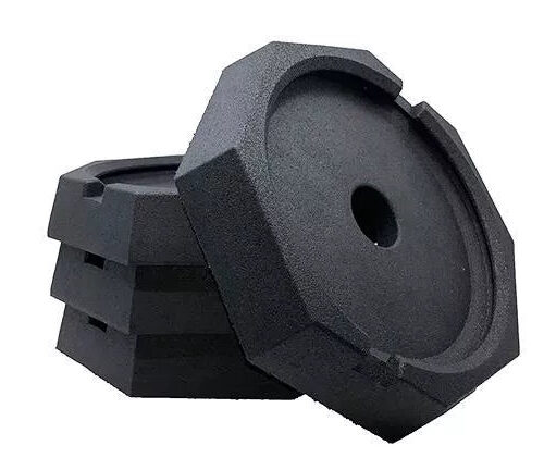 SnapPad | EQ Round 4-Pack for 10" Round Jack Pads | 11.75" Diameter | EQ0SP4
