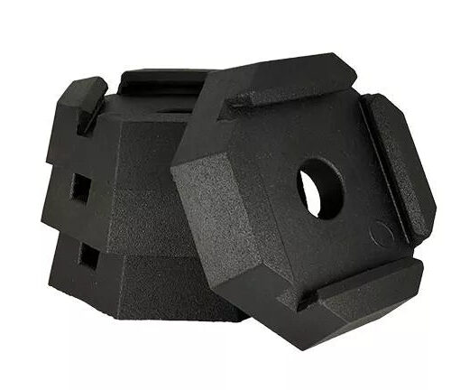SnapPad | Mini 4-Pack for 5.5" Square Jack Feet | 8.15" Diameter | BL5SP4