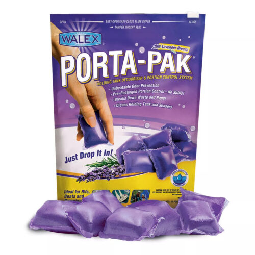 Walex | Porta-Pak RV Toilet Freshener | PPRV10LAV | 10 Pack | Lavender Scent