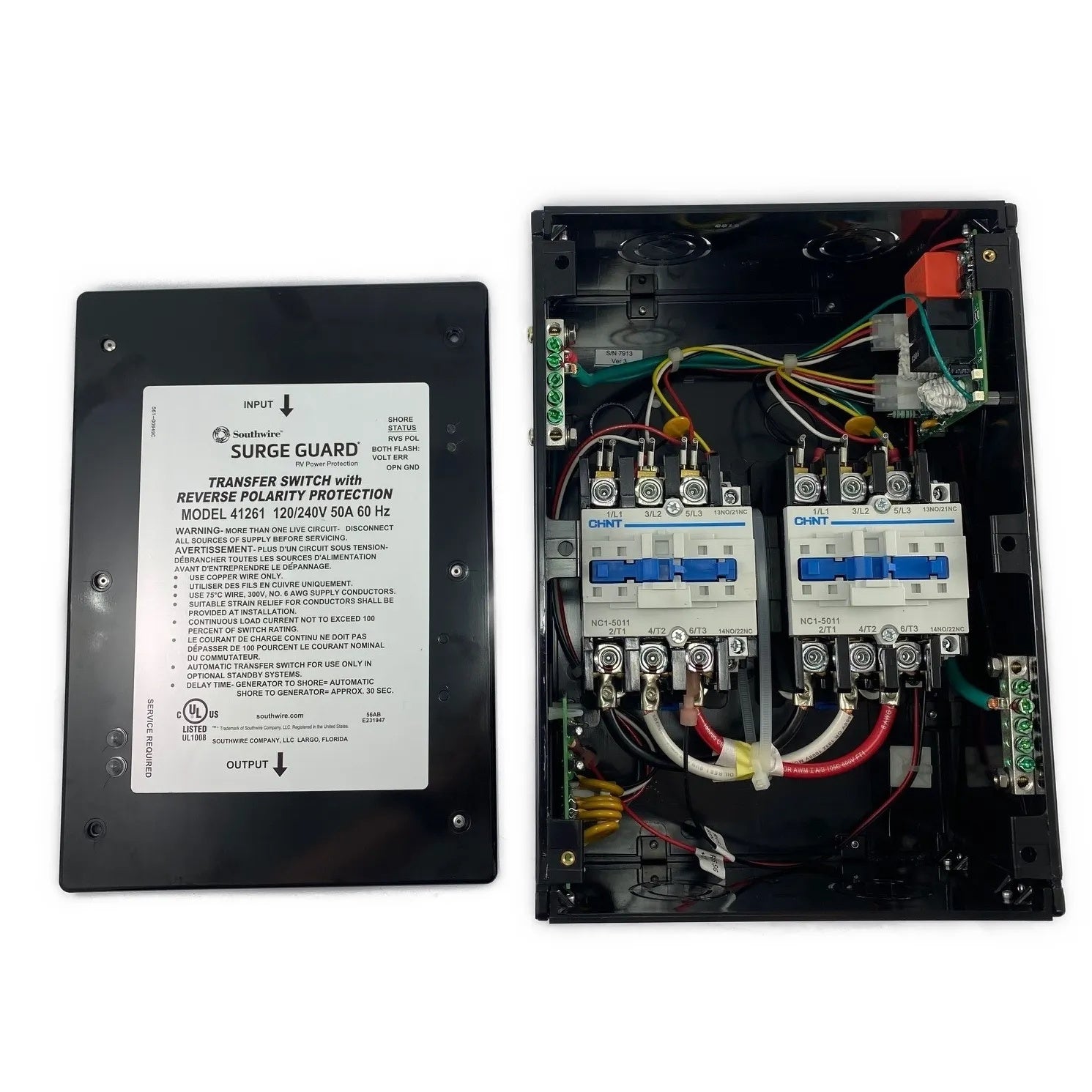 Southwire | 50 Amp Automatic Transfer Switch | 41261-011 | Hardwired - Image 4
