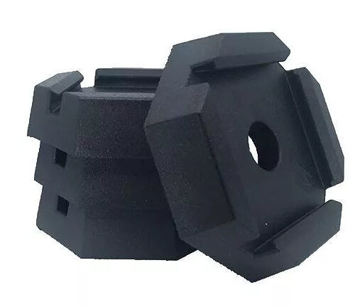 SnapPad | XTRA Square 4-Pack for 6" Square Jack Feet | 8.5" Diameter | XTRSQSP4